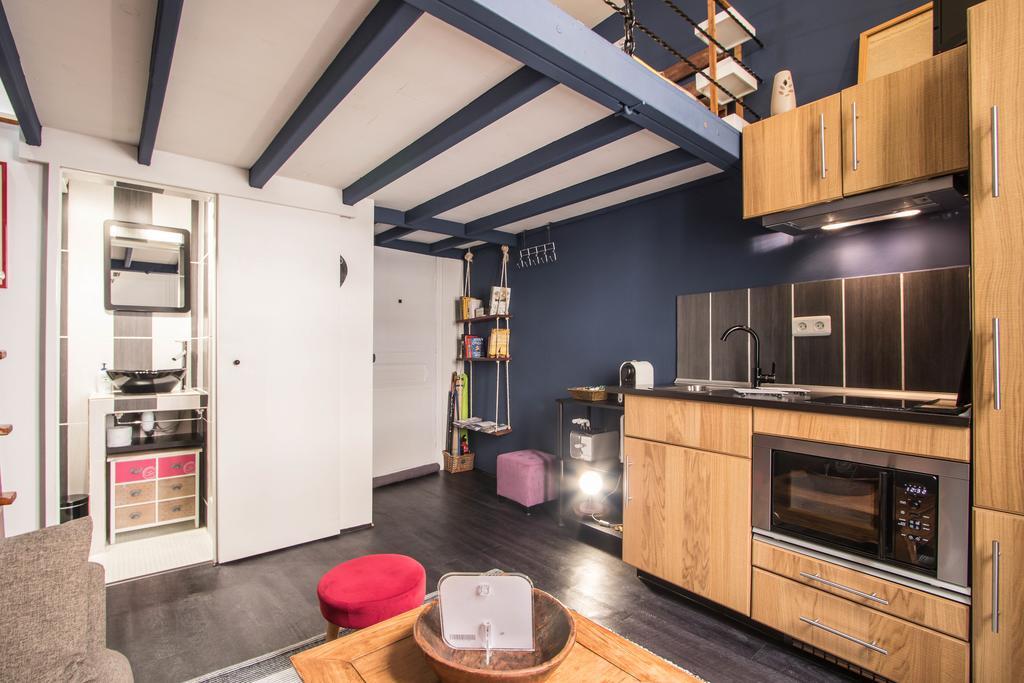 Studio Mezzanine Bleu Rocabruna Exterior foto